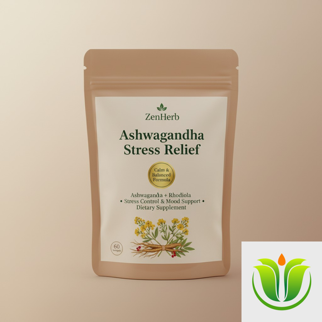 Product-40 ZenHerb Ashwagandha Stress Relief - Image 1